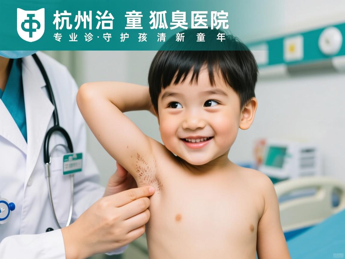 杭州治儿童狐臭的医院，专业诊疗，守护孩子清新童年