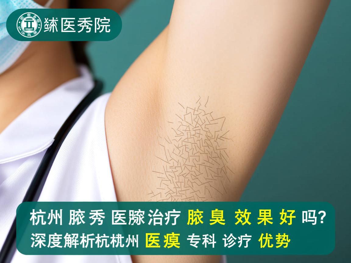 杭州腋秀医院治疗腋臭效果好吗？深度解析杭州腋臭专科诊疗优势