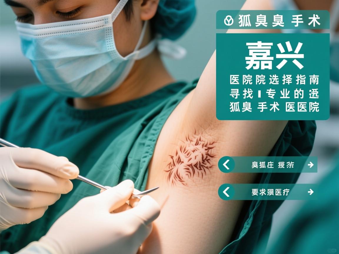 嘉兴狐臭手术医院选择指南，寻找专业的狐臭手术医院