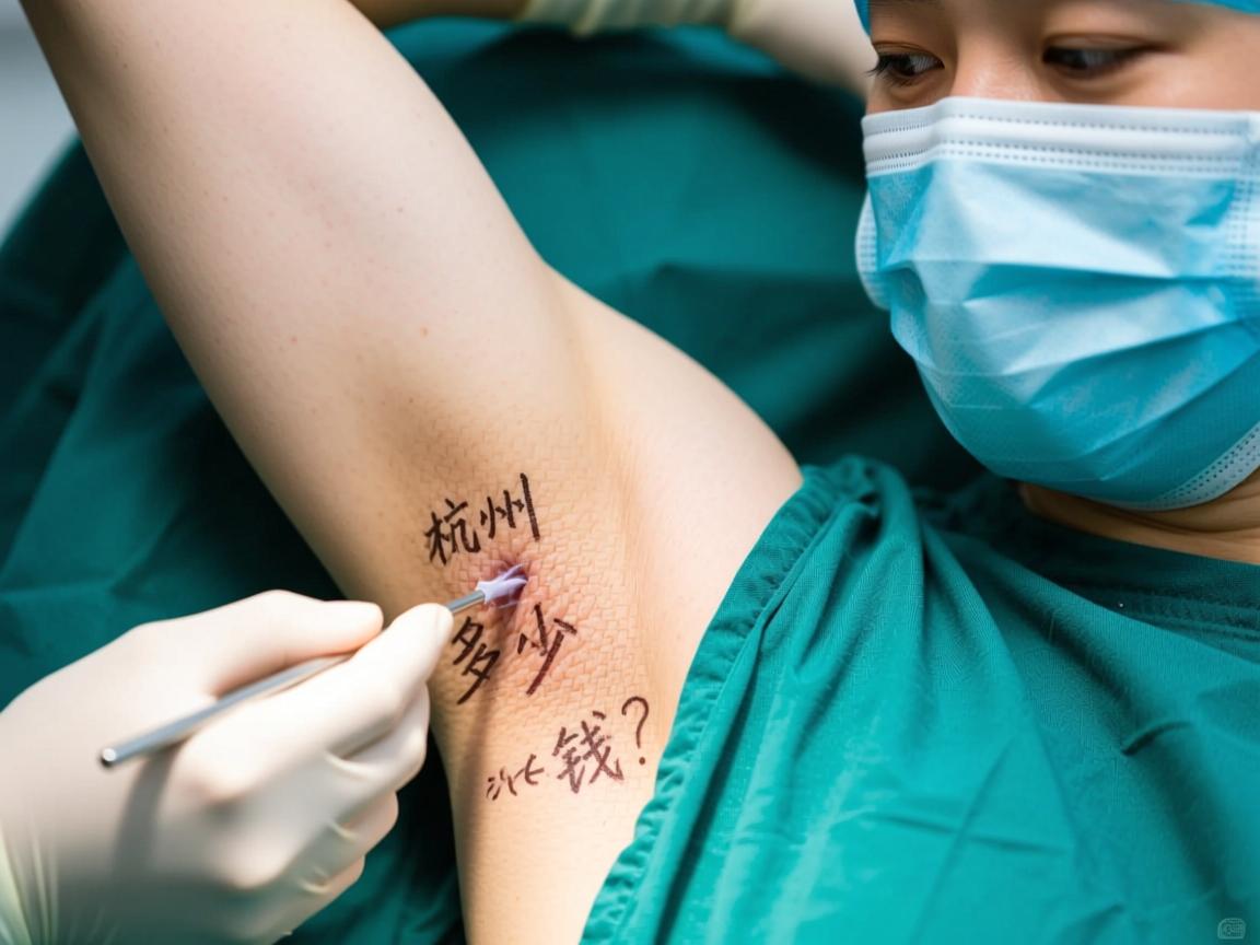 杭州腋臭手术多少钱？详解杭州腋臭手术费用构成