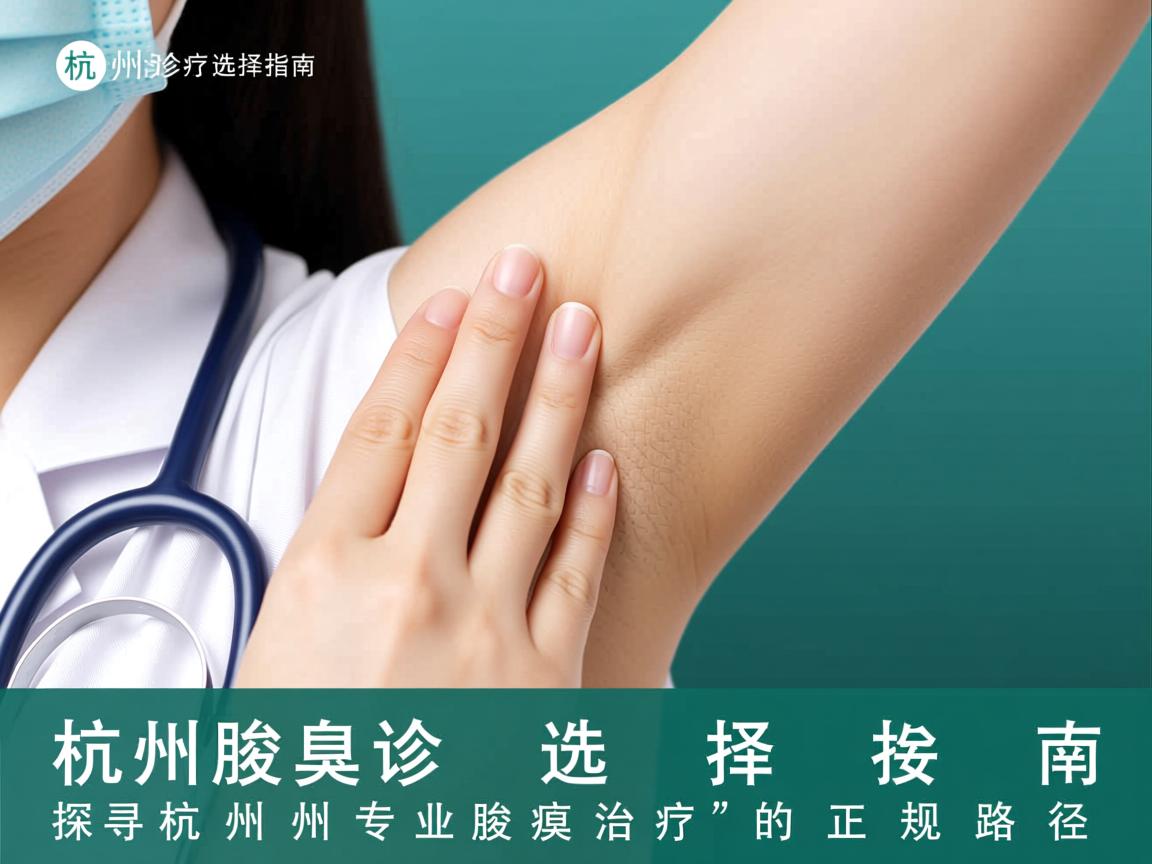 杭州腋臭诊疗选择指南,探寻杭州专业腋臭治疗的正规路径 杭州腋臭诊疗选择指南,探寻杭州专业腋臭治疗的正规路径