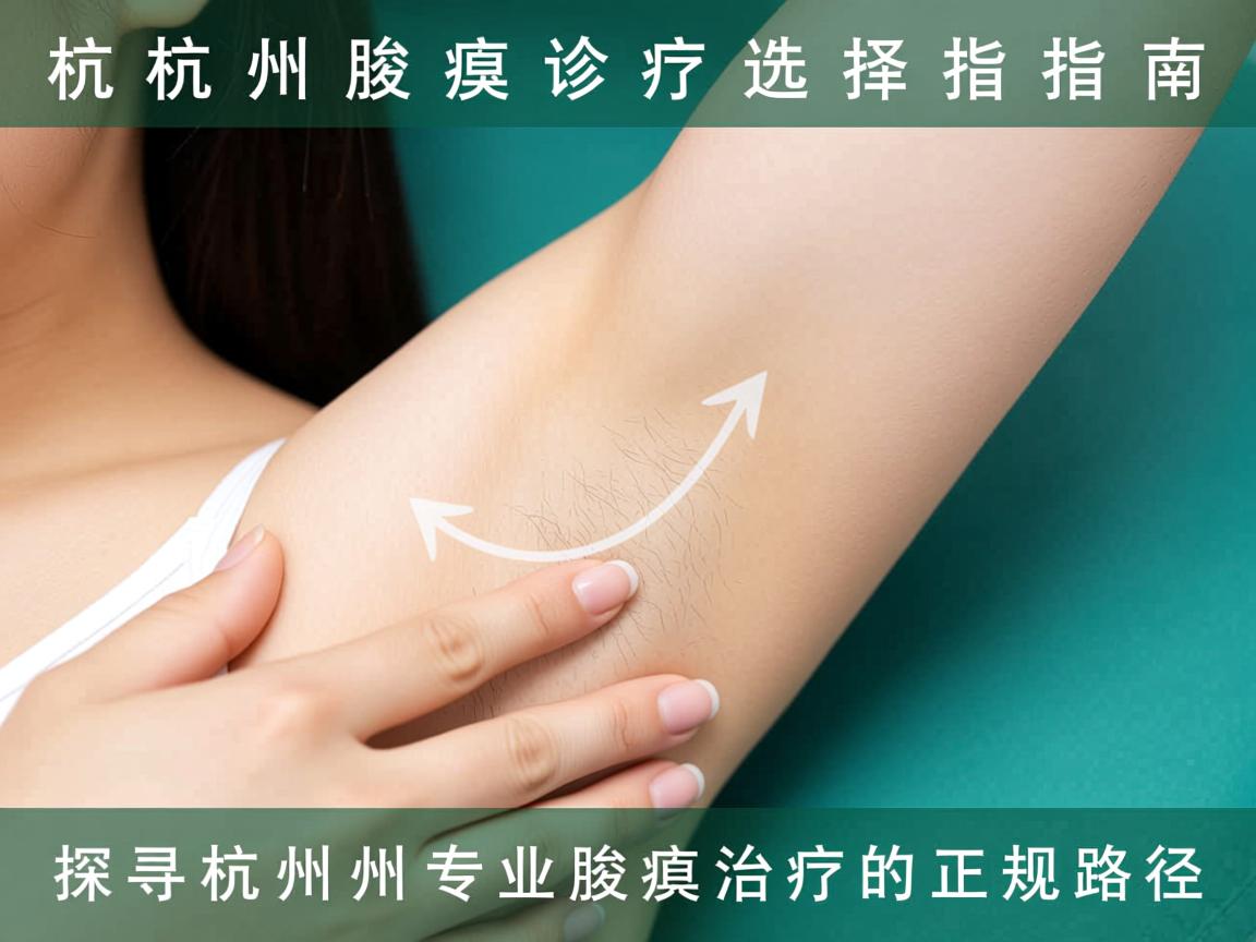 杭州腋臭诊疗选择指南,探寻杭州专业腋臭治疗的正规路径 杭州腋臭诊疗选择指南,探寻杭州专业腋臭治疗的正规路径