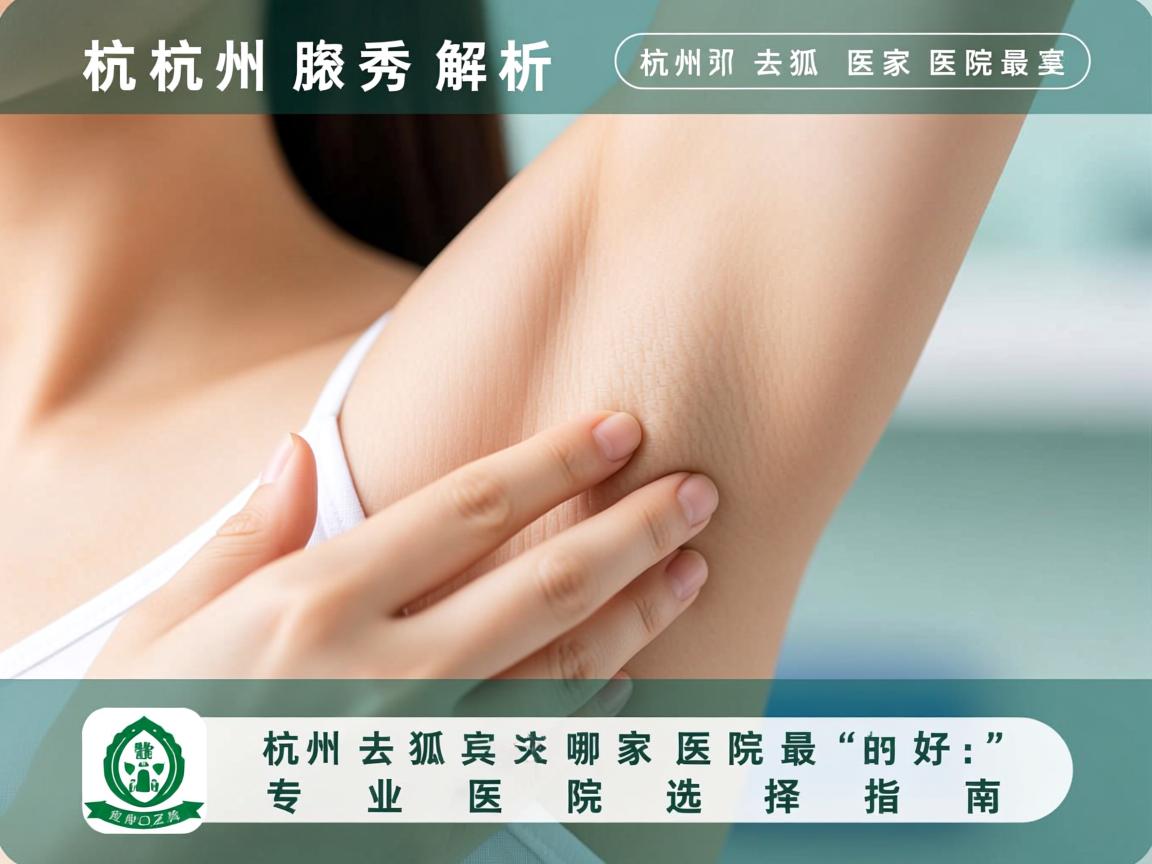杭州腋秀解析,杭州去狐臭哪家医院最好,专业医院选择指南 杭州腋秀解析,杭州去狐臭哪家医院最好,专业医院选择指南