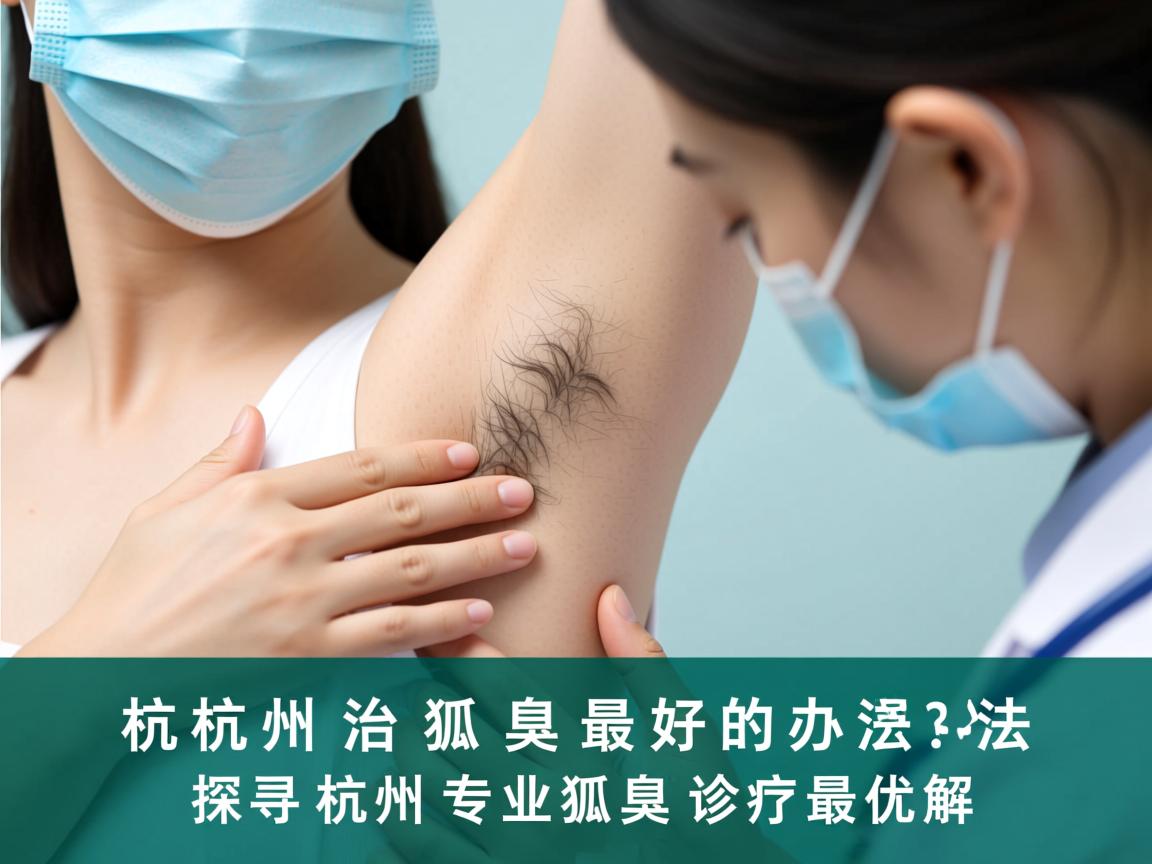 杭州治狐臭最好的办法，探寻杭州专业狐臭诊疗最优解