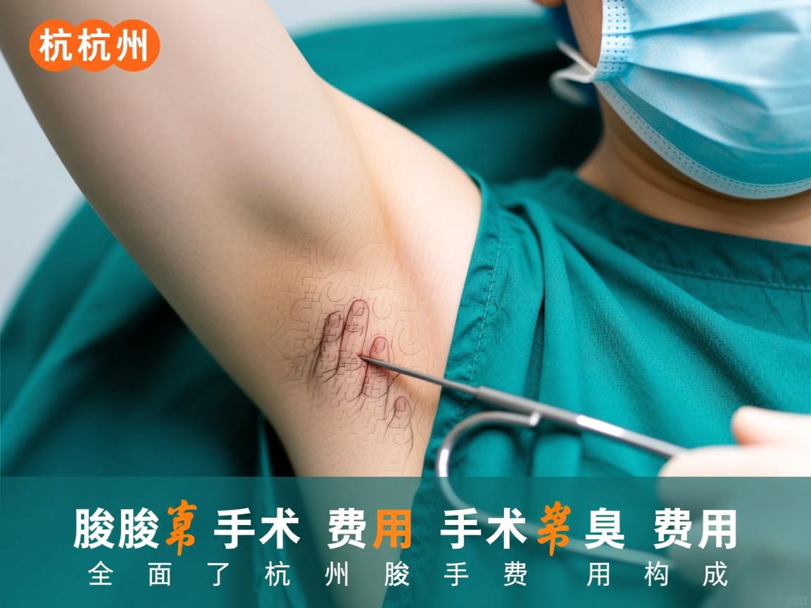 杭州腋臭手术费用解析,全面了解杭州腋臭手术费用构成 杭州腋臭手术费用解析,全面了解杭州腋臭手术费用构成