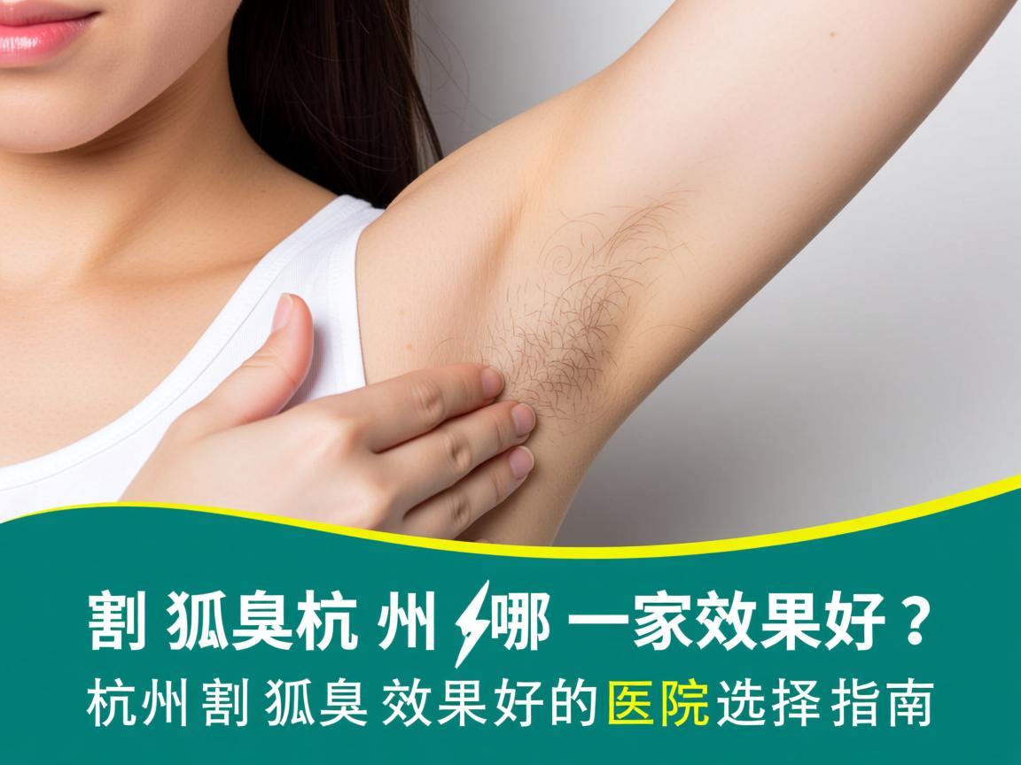 割狐臭杭州哪一家效果好？杭州割狐臭效果好的医院选择指南