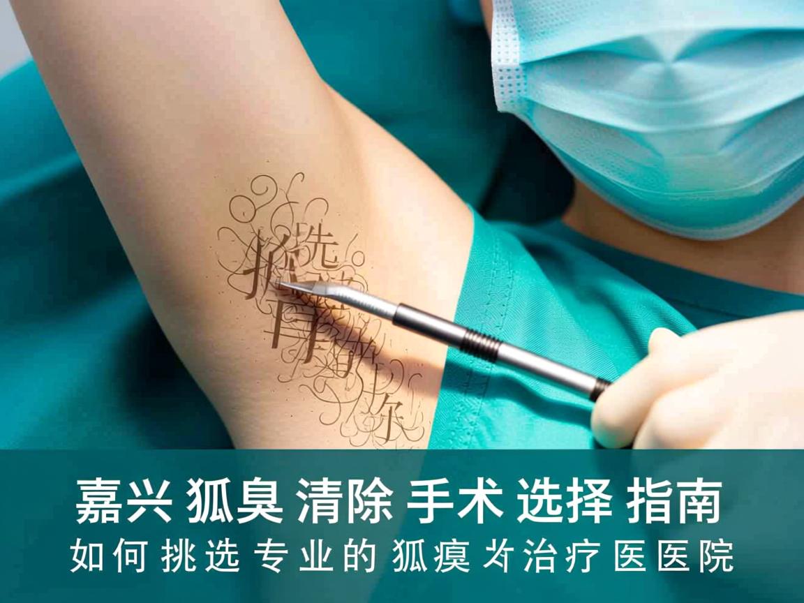 嘉兴狐臭清除手术选择指南，如何挑选专业的狐臭治疗医院