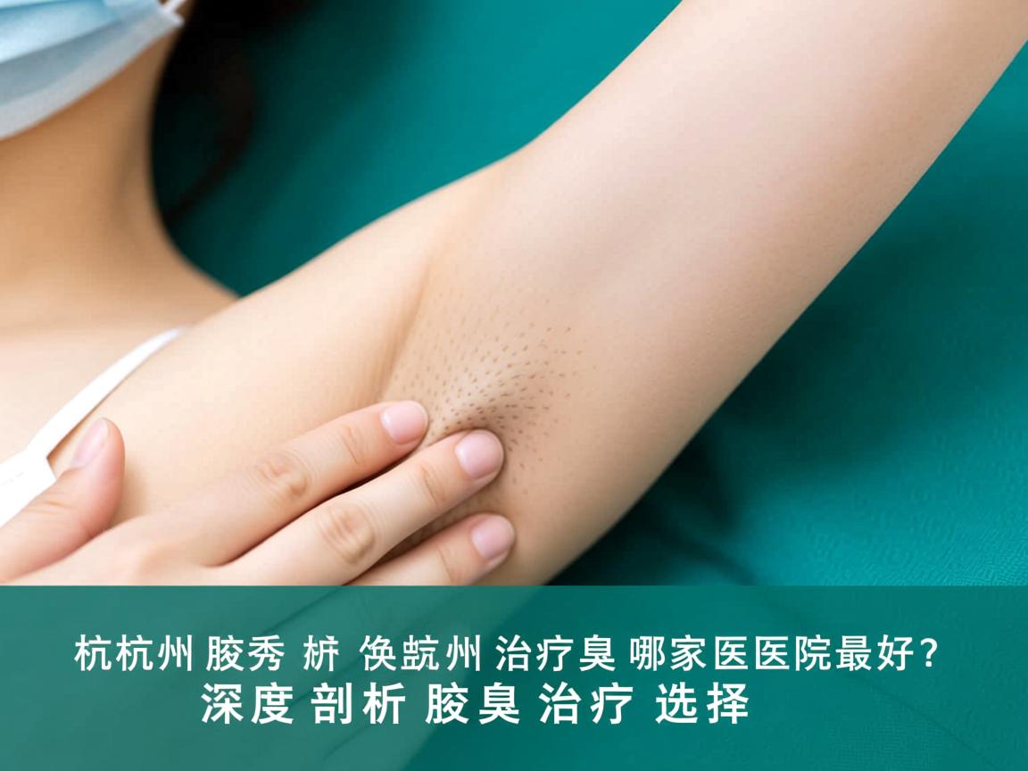 杭州腋秀解析,杭州治疗腋臭哪家医院最好?深度剖析腋臭治疗选择 杭州腋秀解析,杭州治疗腋臭哪家医院最好?深度剖析腋臭治疗选择