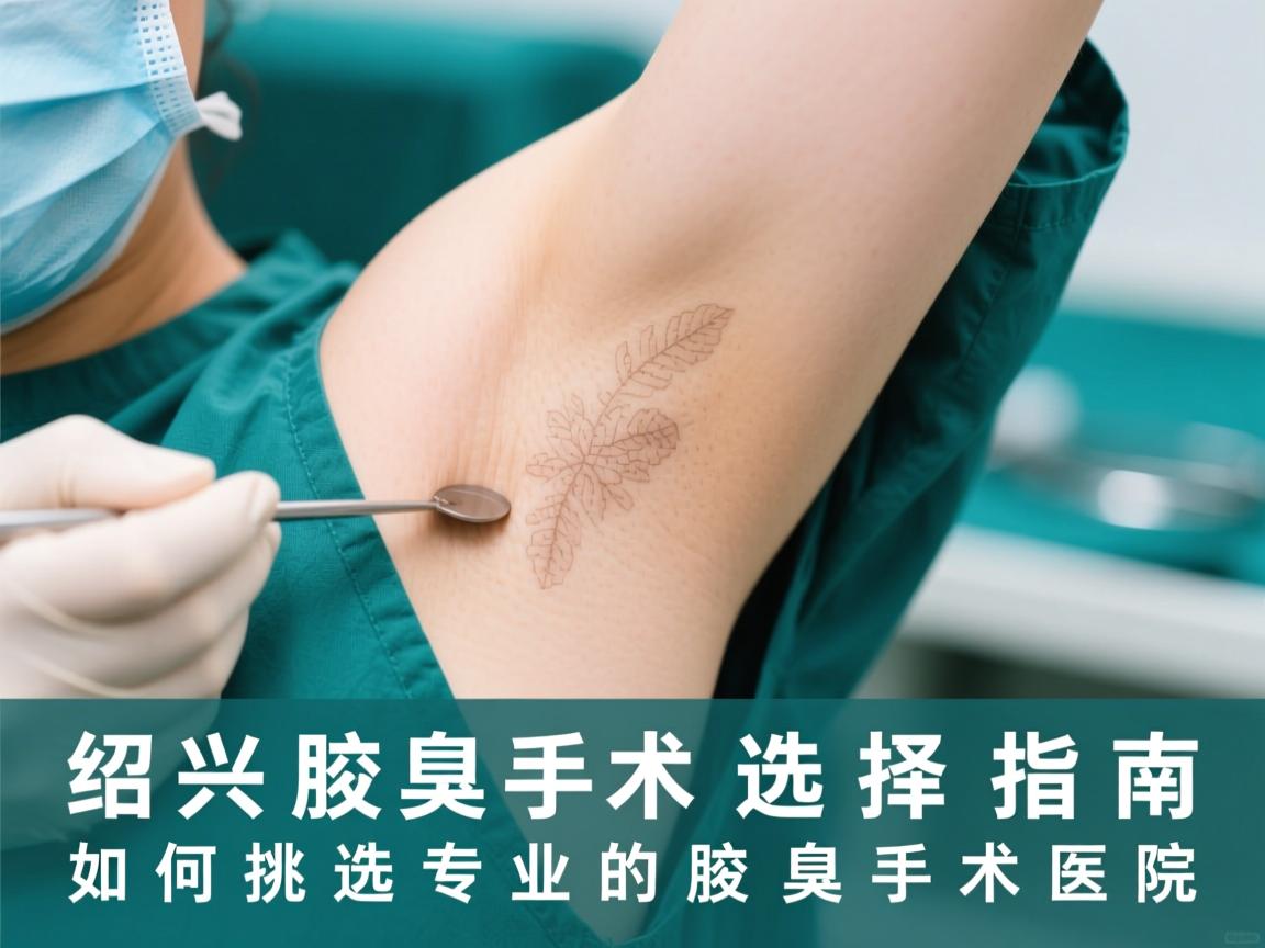 绍兴腋臭手术选择指南，如何挑选专业的腋臭手术医院