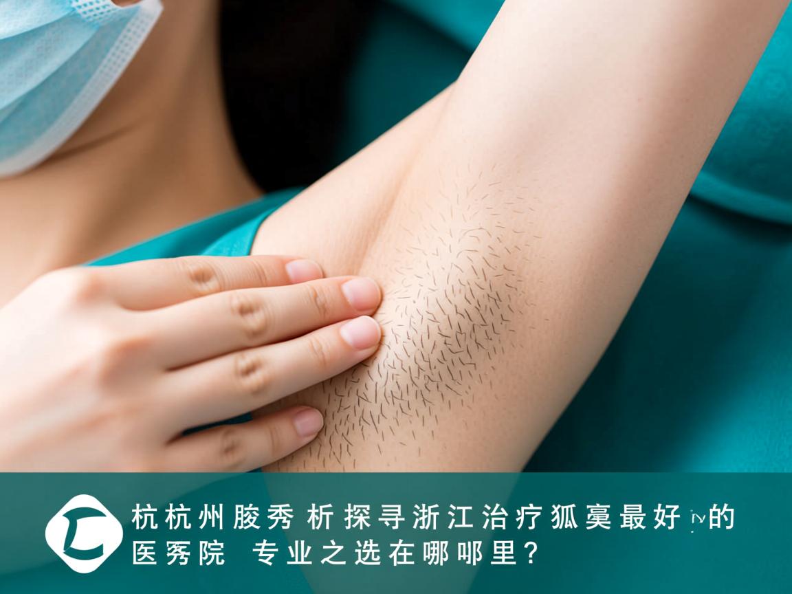 杭州腋秀解析，探寻浙江治疗狐臭最好的医院，专业之选在哪里？