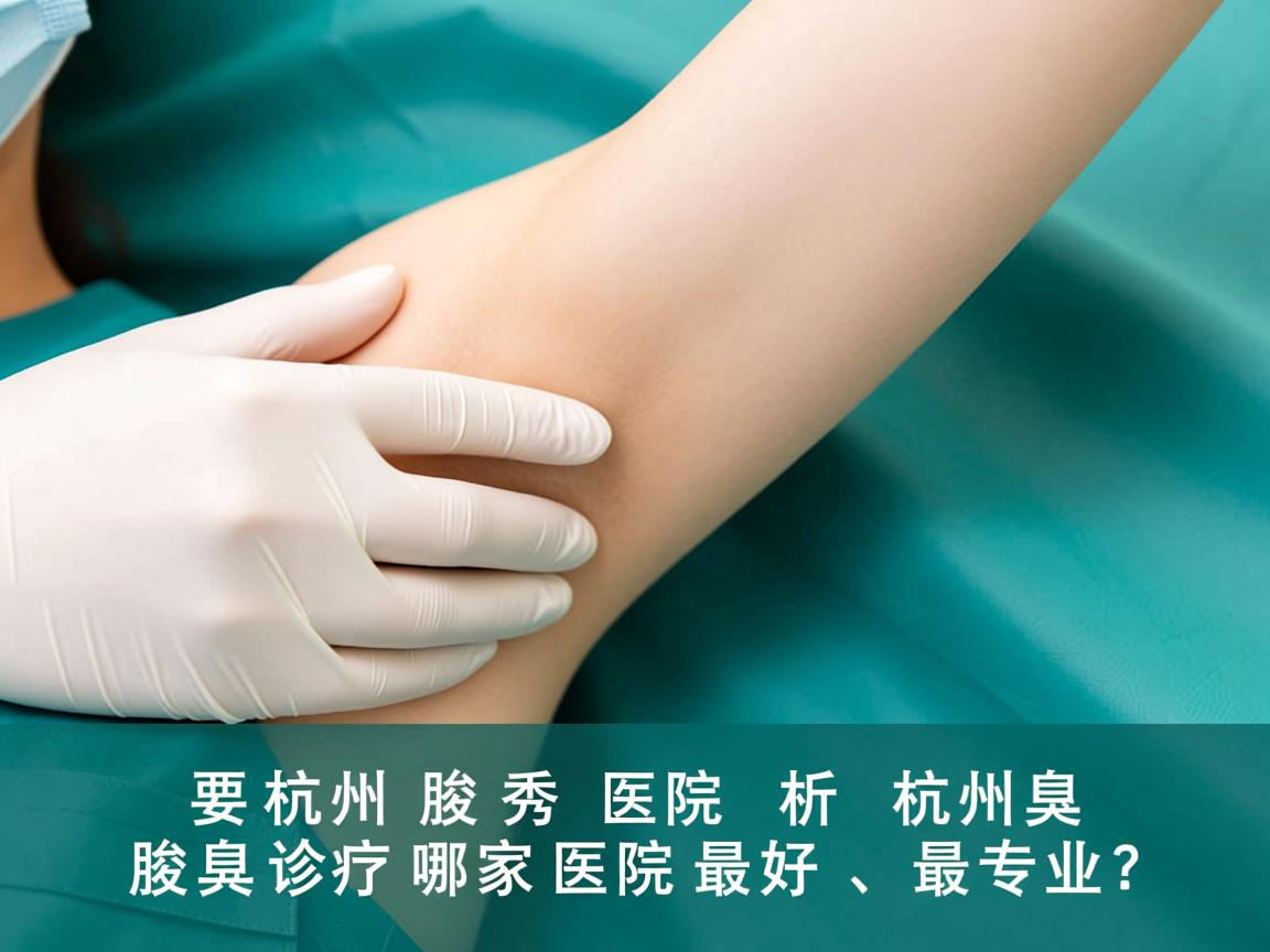 杭州腋秀医院解析,杭州腋臭诊疗哪家医院最好、最专业? 杭州腋秀医院解析,杭州腋臭诊疗哪家医院最好、最专业?