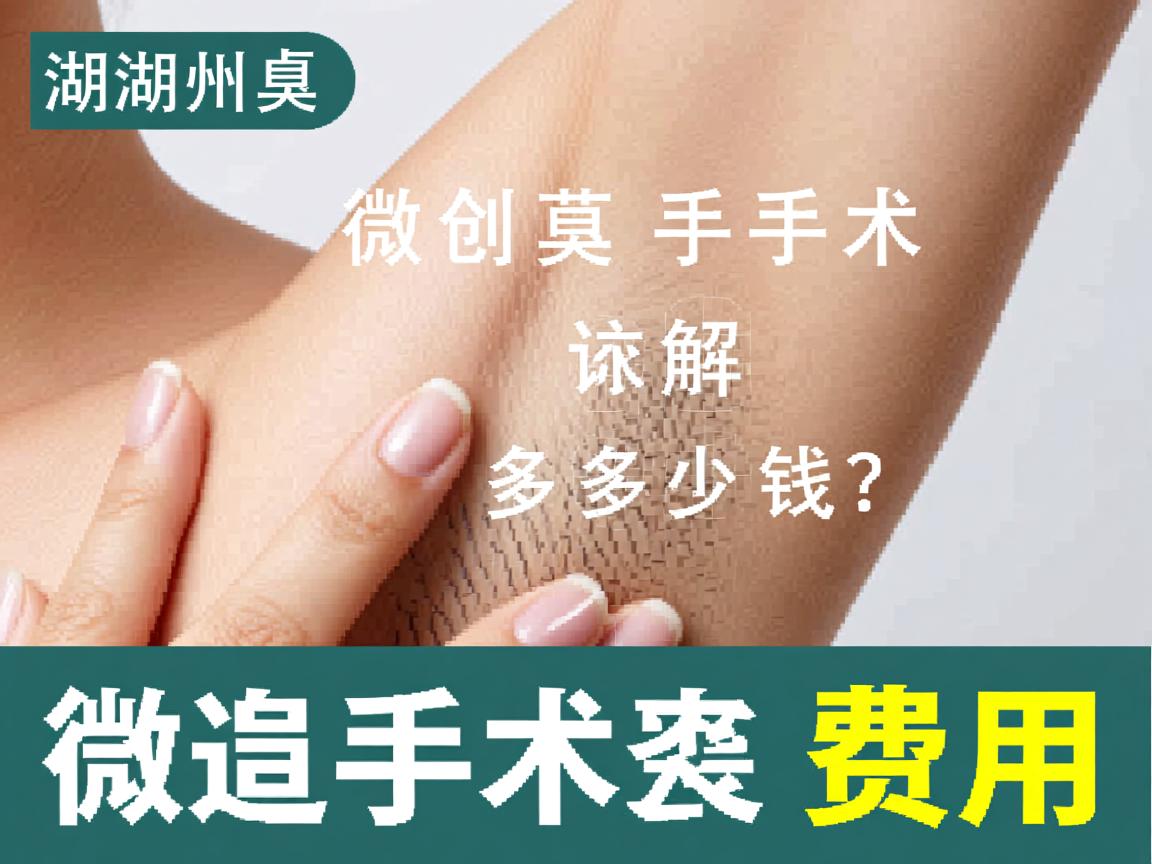在湖州做腋臭微创手术多少钱?详解腋臭微创手术费用 在湖州做腋臭微创手术多少钱?详解腋臭微创手术费用
