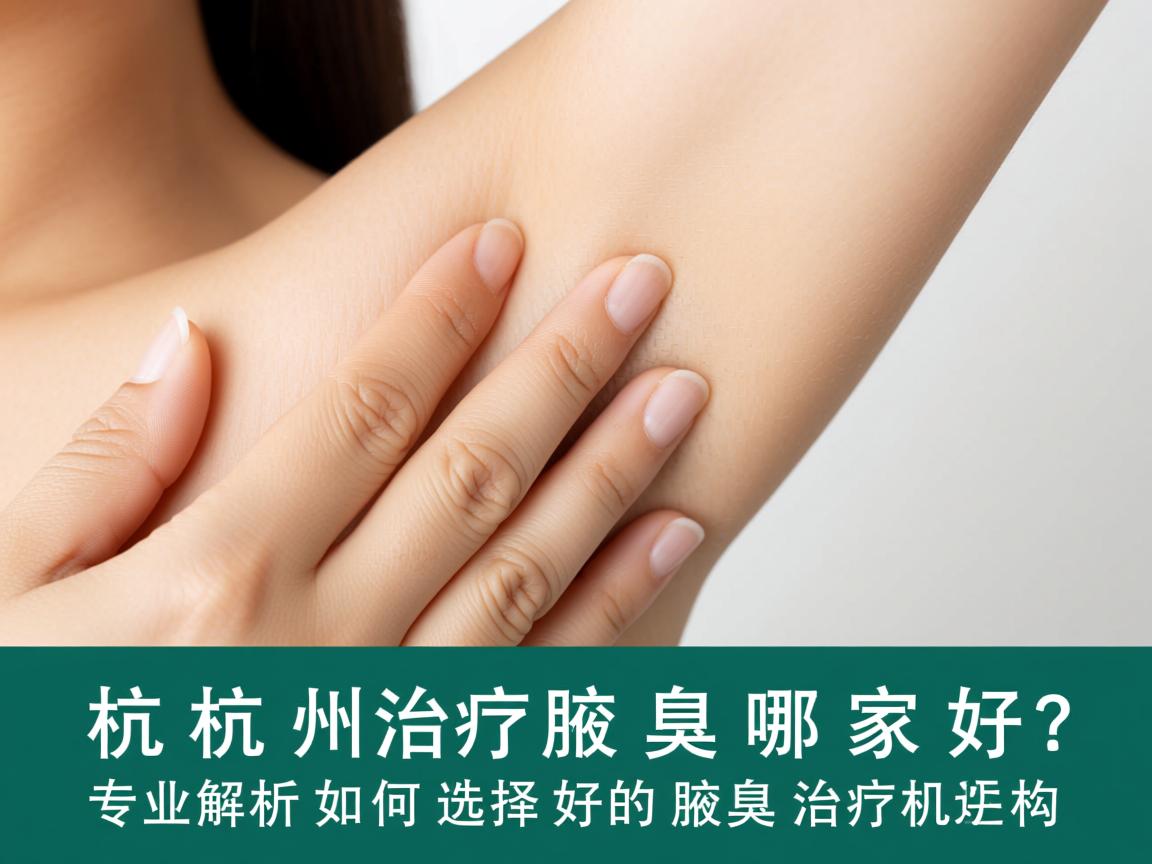 杭州治疗腋臭哪家好?专业解析如何选择好的腋臭治疗机构 杭州治疗腋臭哪家好?专业解析如何选择好的腋臭治疗机构