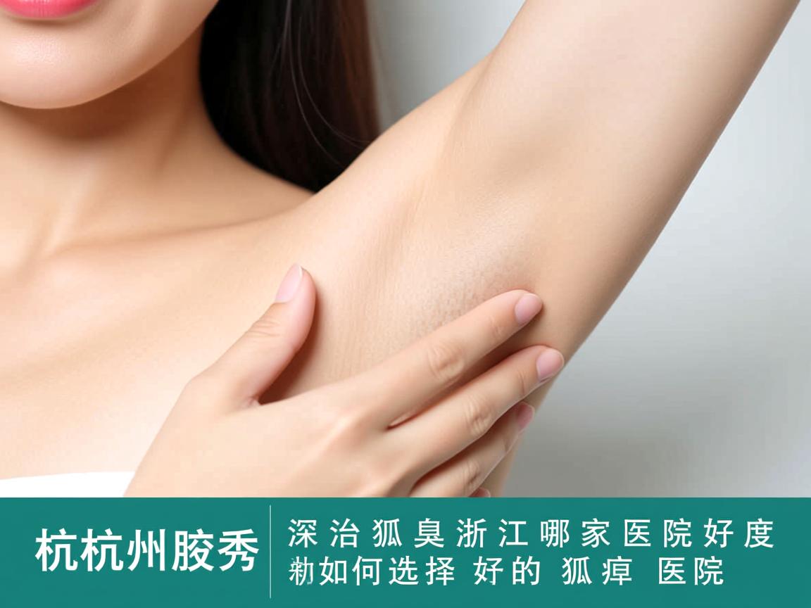杭州腋秀解析，治狐臭浙江哪家医院好，深度剖析如何选择好的狐臭医院