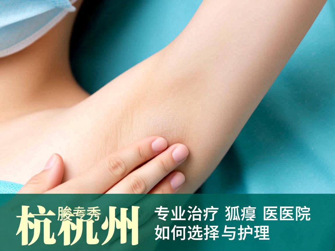杭州腋秀解析,杭州专业治疗狐臭的医院如何选择与护理 杭州腋秀解析,杭州专业治疗狐臭的医院如何选择与护理