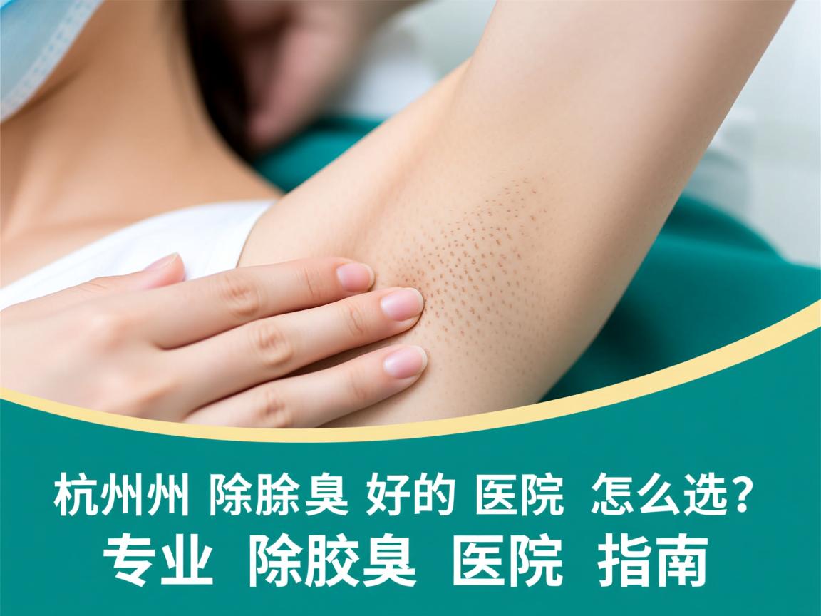杭州腋秀解析,杭州除腋臭好的医院怎么选?专业除腋臭医院指南 杭州腋秀解析,杭州除腋臭好的医院怎么选?专业除腋臭医院指南