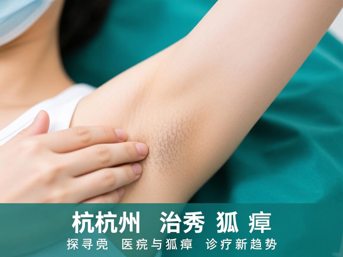 杭州腋秀解析，探寻杭州治疗狐臭医院与狐臭诊疗新趋势