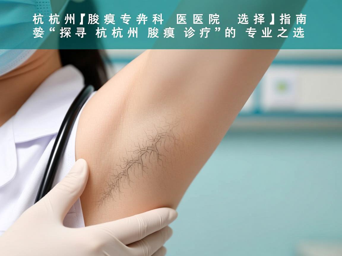 杭州腋臭专科医院选择指南,探寻杭州腋臭诊疗的专业之选 杭州腋臭专科医院选择指南,探寻杭州腋臭诊疗的专业之选
