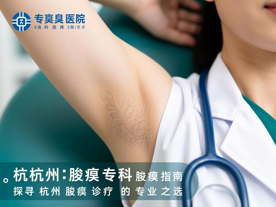 杭州腋臭专科医院选择指南,探寻杭州腋臭诊疗的专业之选 杭州腋臭专科医院选择指南,探寻杭州腋臭诊疗的专业之选