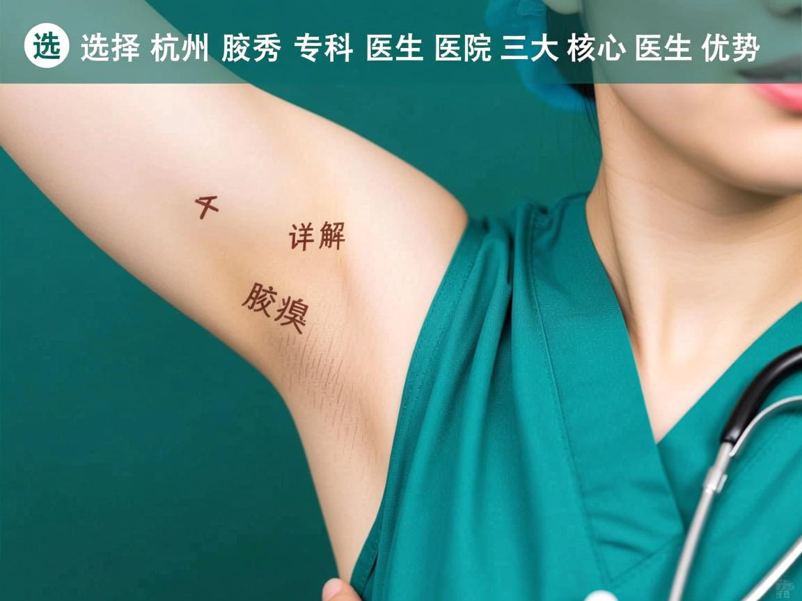 选择杭州腋秀专科医生,详解腋秀医院三大核心医生优势 选择杭州腋秀专科医生,详解腋秀医院三大核心医生优势