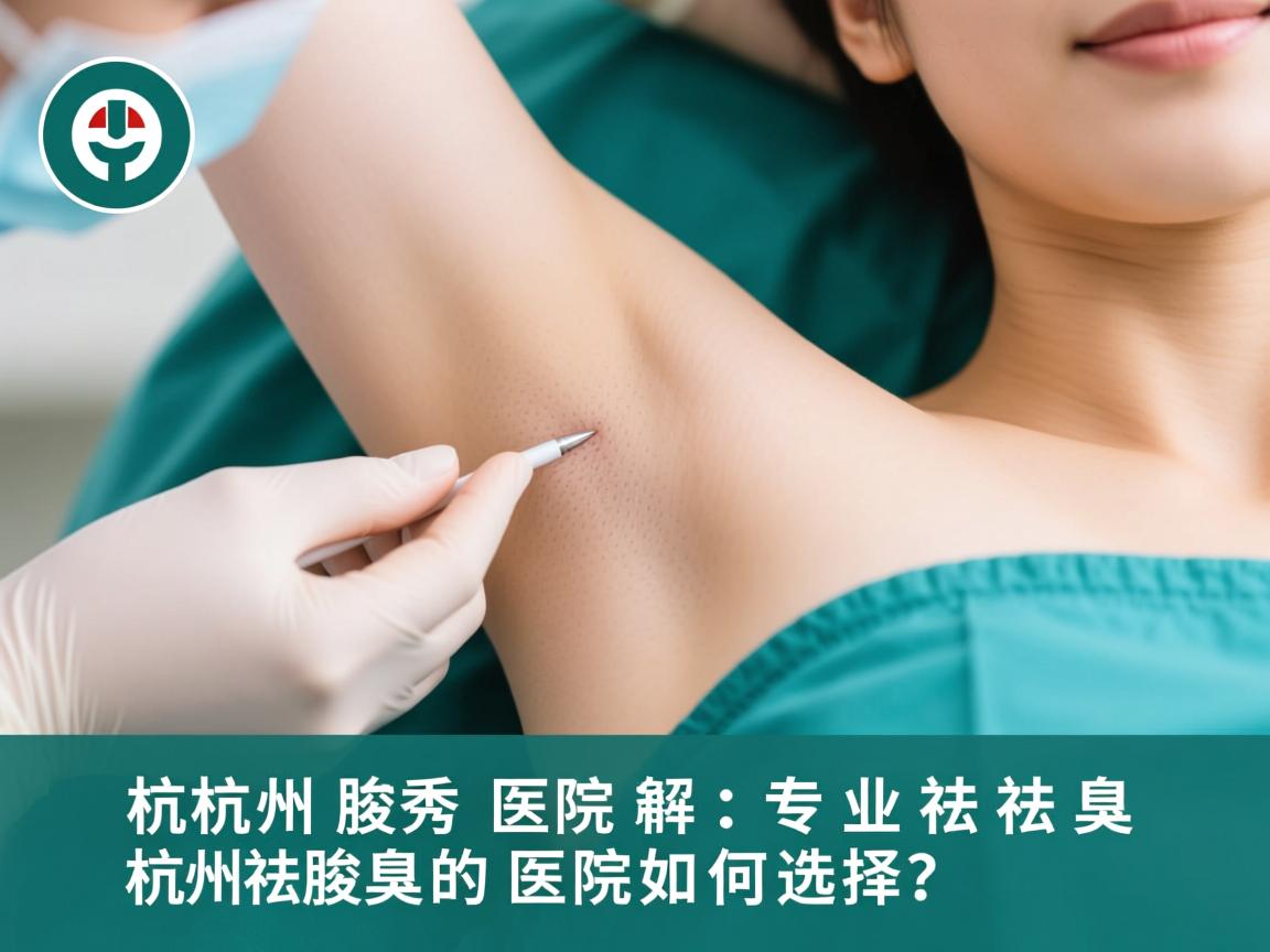 杭州腋秀医院解析,专业祛腋臭,杭州祛腋臭的医院如何选择? 杭州腋秀医院解析,专业祛腋臭,杭州祛腋臭的医院如何选择?