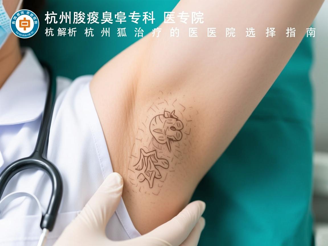 杭州腋臭专科医院解析，杭州治疗狐臭的医院选择指南