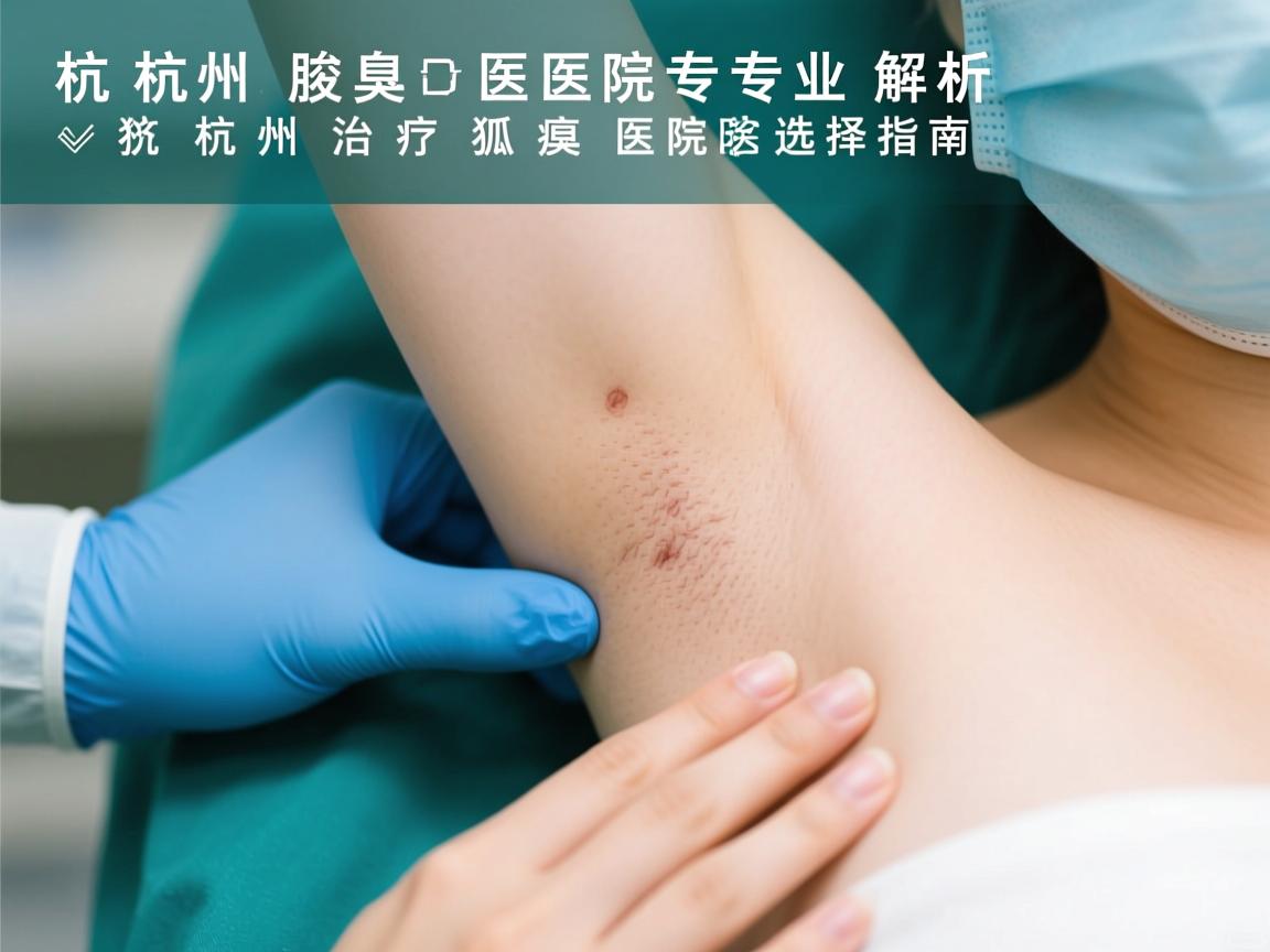 杭州腋臭医院专业解析，杭州治疗狐臭的医院选择指南