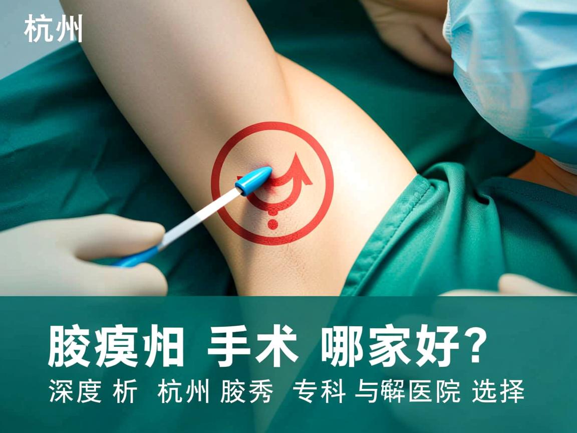杭州腋臭手术哪家好？深度解析杭州腋秀专科与医院选择