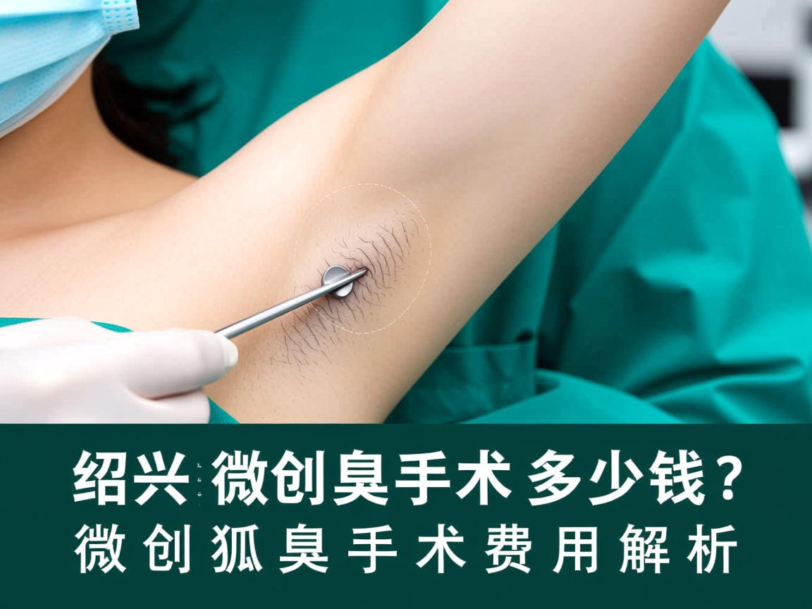 在绍兴做微创狐臭手术多少钱？微创狐臭手术费用解析