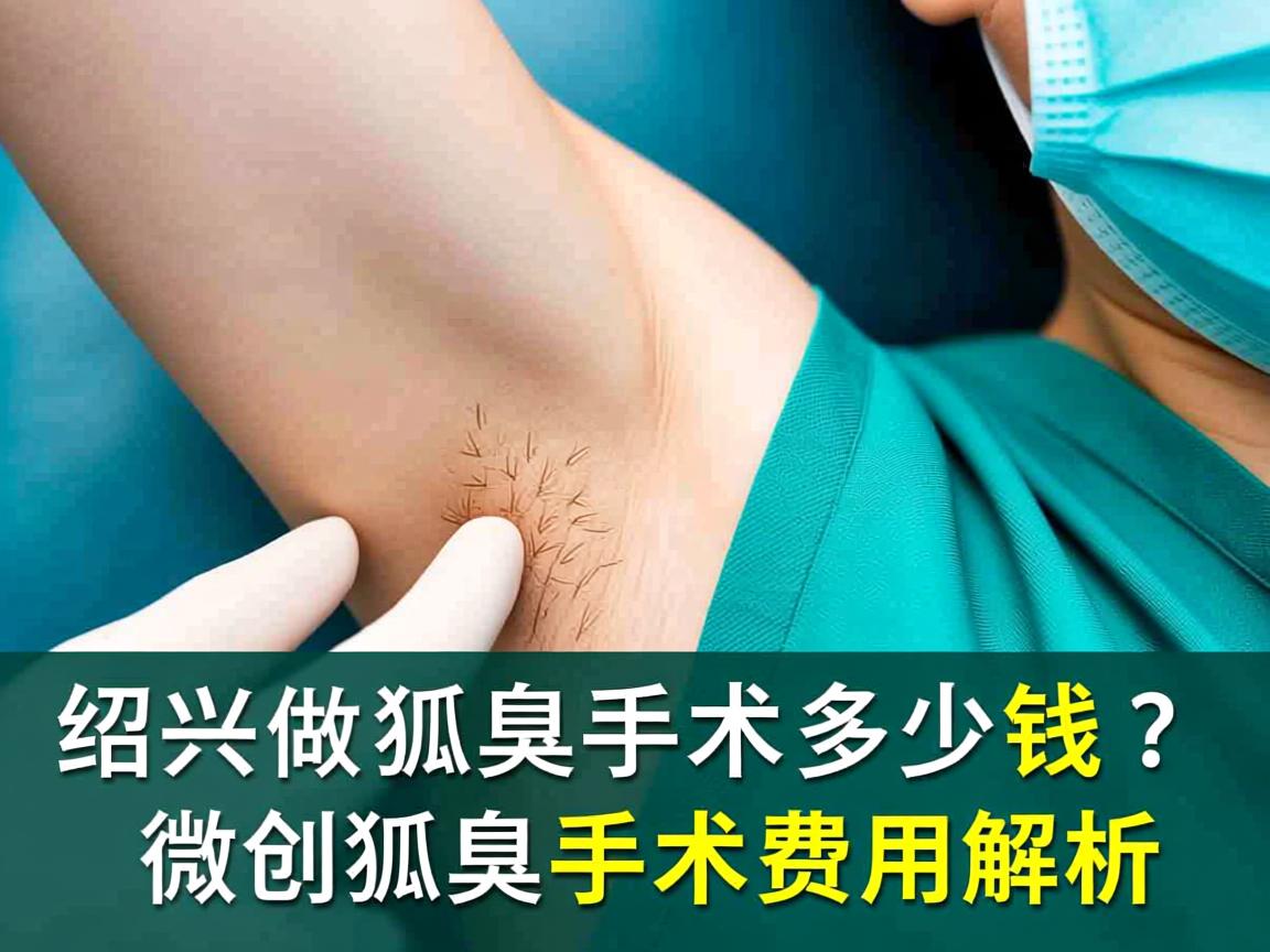 在绍兴做微创狐臭手术多少钱？微创狐臭手术费用解析