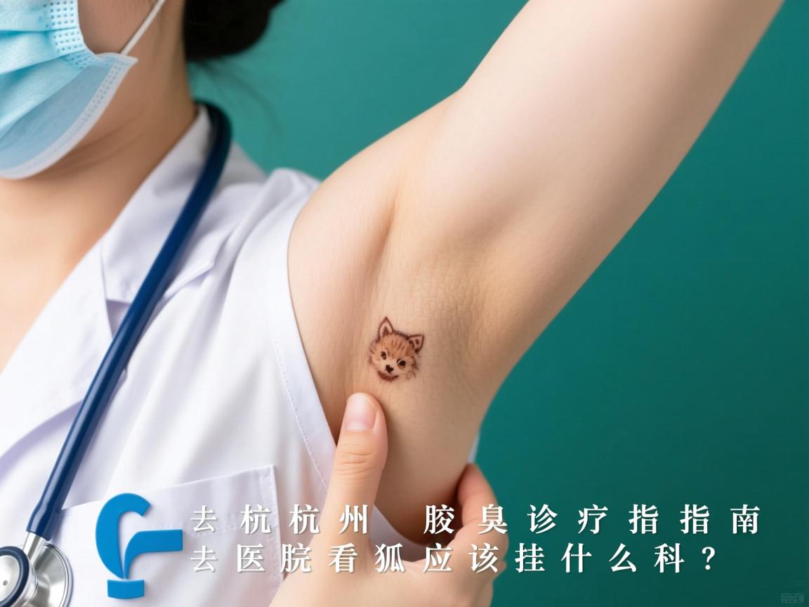 杭州腋臭诊疗指南，去医院看狐臭应该挂什么科？