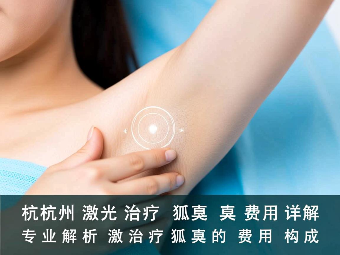 杭州激光治疗狐臭费用详解，专业解析激光治疗狐臭的费用构成