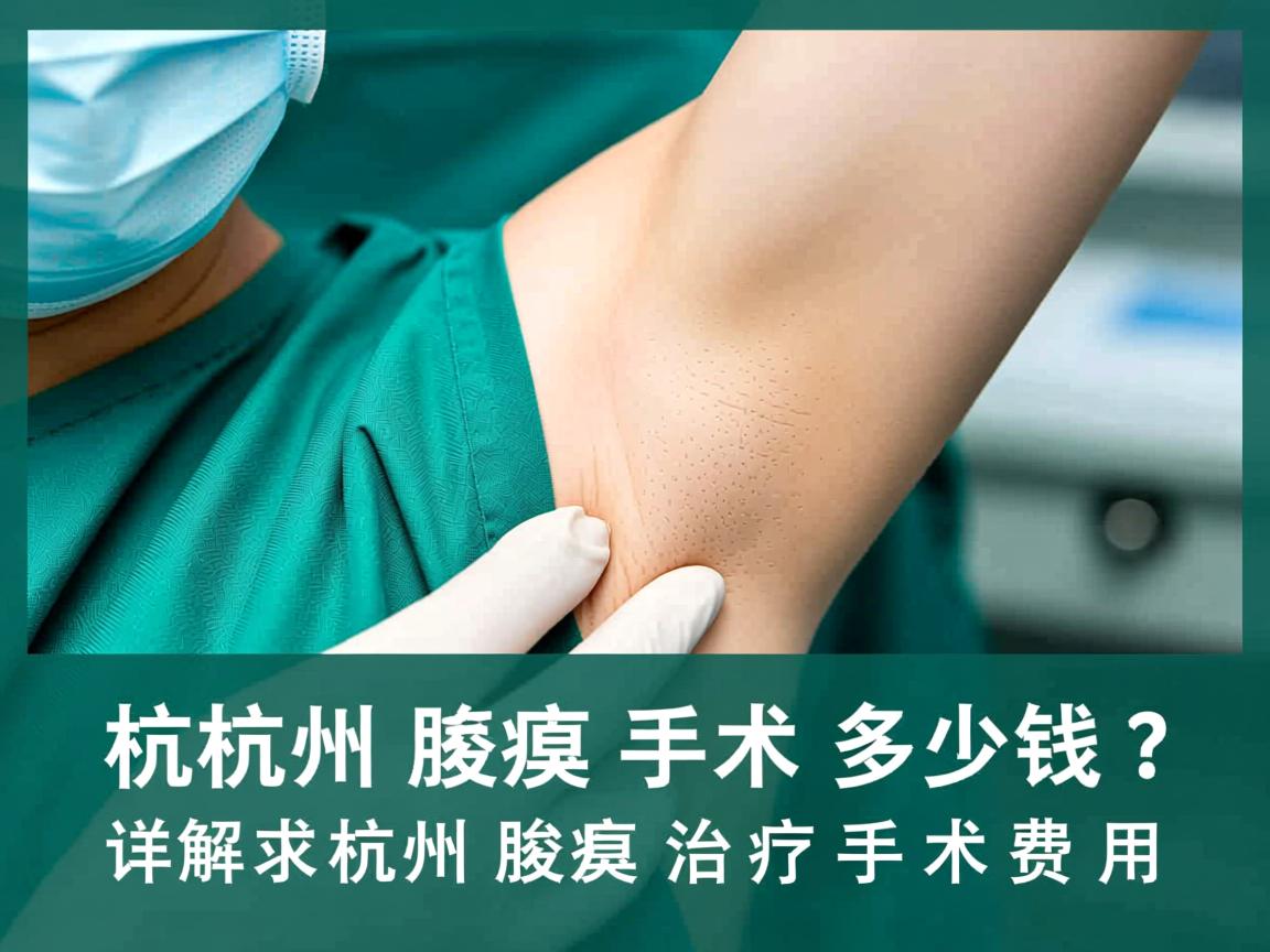 杭州腋臭手术多少钱?详解杭州腋臭治疗手术费用 杭州腋臭手术多少钱?详解杭州腋臭治疗手术费用