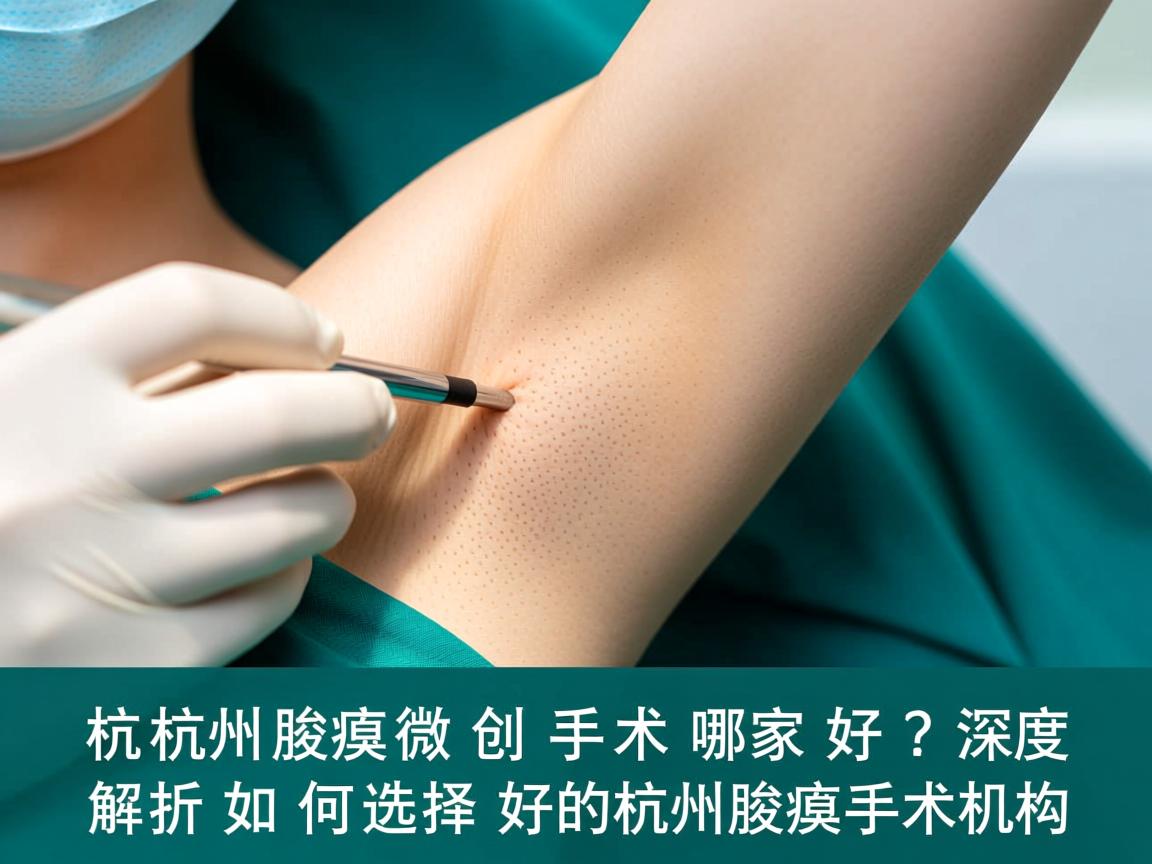 杭州腋臭微创手术哪家好?深度解析如何选择好的杭州腋臭手术机构 杭州腋臭微创手术哪家好?深度解析如何选择好的杭州腋臭手术机构