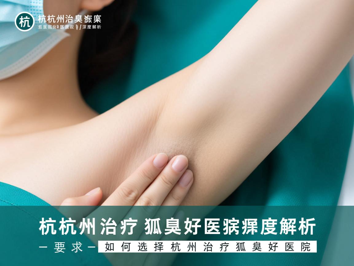 杭州治疗狐臭好医院深度解析，如何选择杭州治疗狐臭好医院