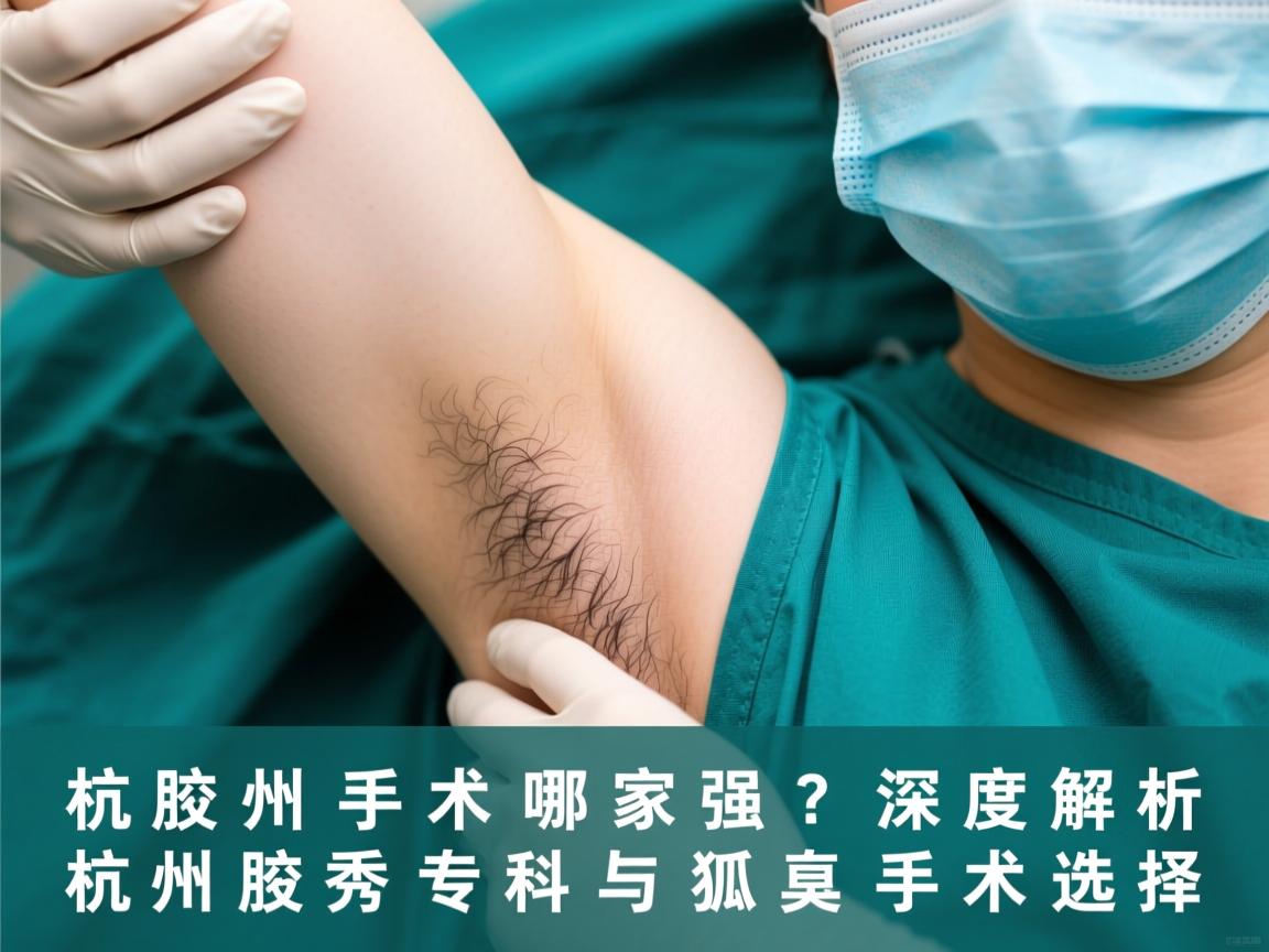 杭州腋臭手术哪家强?深度解析杭州腋秀专科与狐臭手术选择 杭州腋臭手术哪家强?深度解析杭州腋秀专科与狐臭手术选择