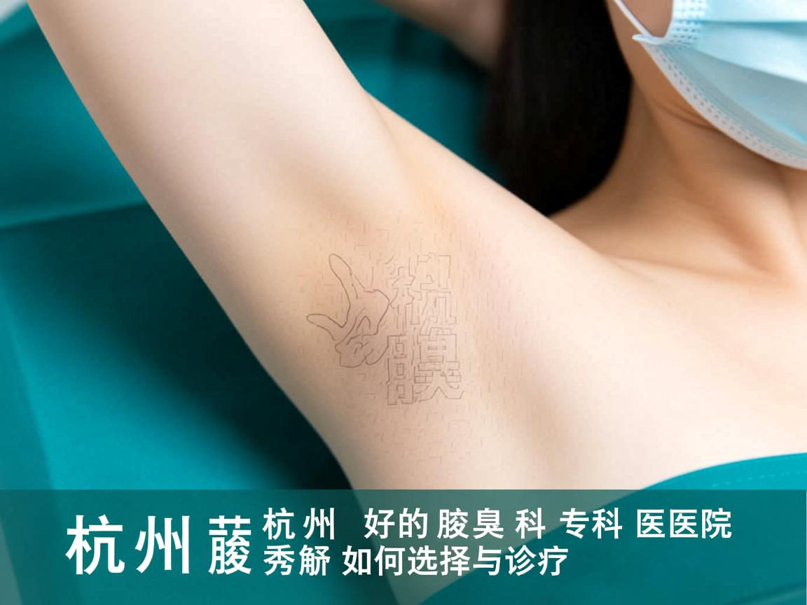 杭州腋秀解析,杭州好的腋臭科专科医院如何选择与诊疗 杭州腋秀解析,杭州好的腋臭科专科医院如何选择与诊疗