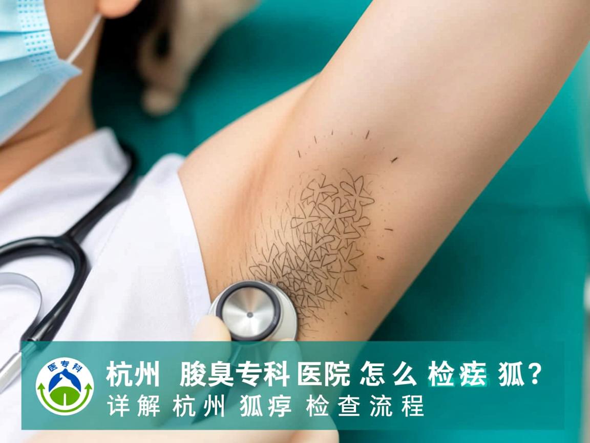 杭州腋臭专科医院怎么检查狐臭?详解杭州狐臭检查流程 杭州腋臭专科医院怎么检查狐臭?详解杭州狐臭检查流程