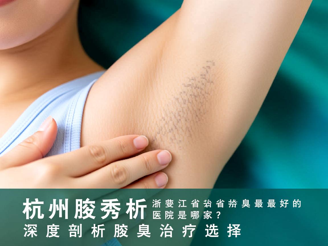 杭州腋秀解析,浙江省治疗腋臭最好的医院是哪家?深度剖析腋臭治疗选择 杭州腋秀解析,浙江省治疗腋臭最好的医院是哪家?深度剖析腋臭治疗选择