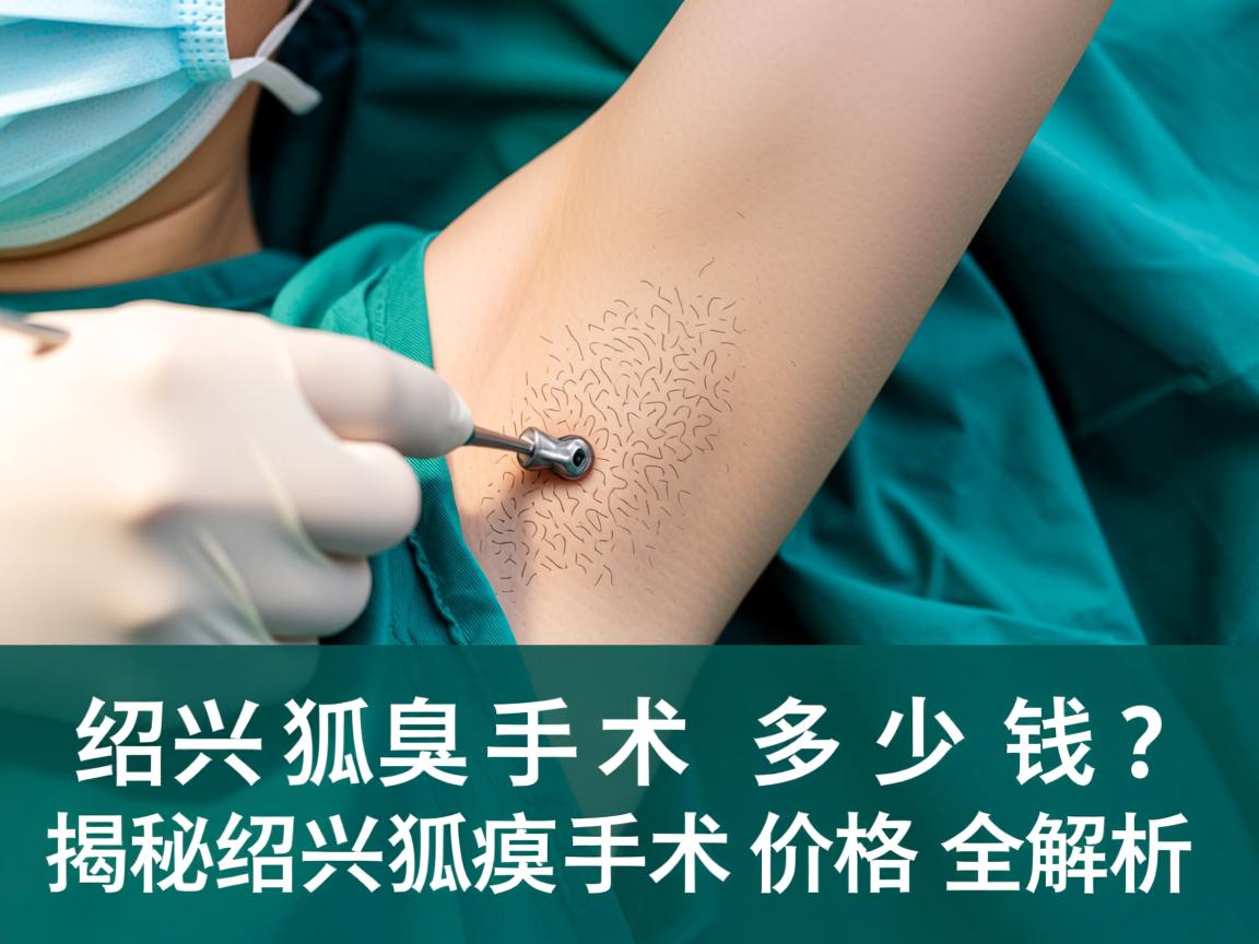 绍兴狐臭手术多少钱？揭秘绍兴狐臭手术价格全解析
