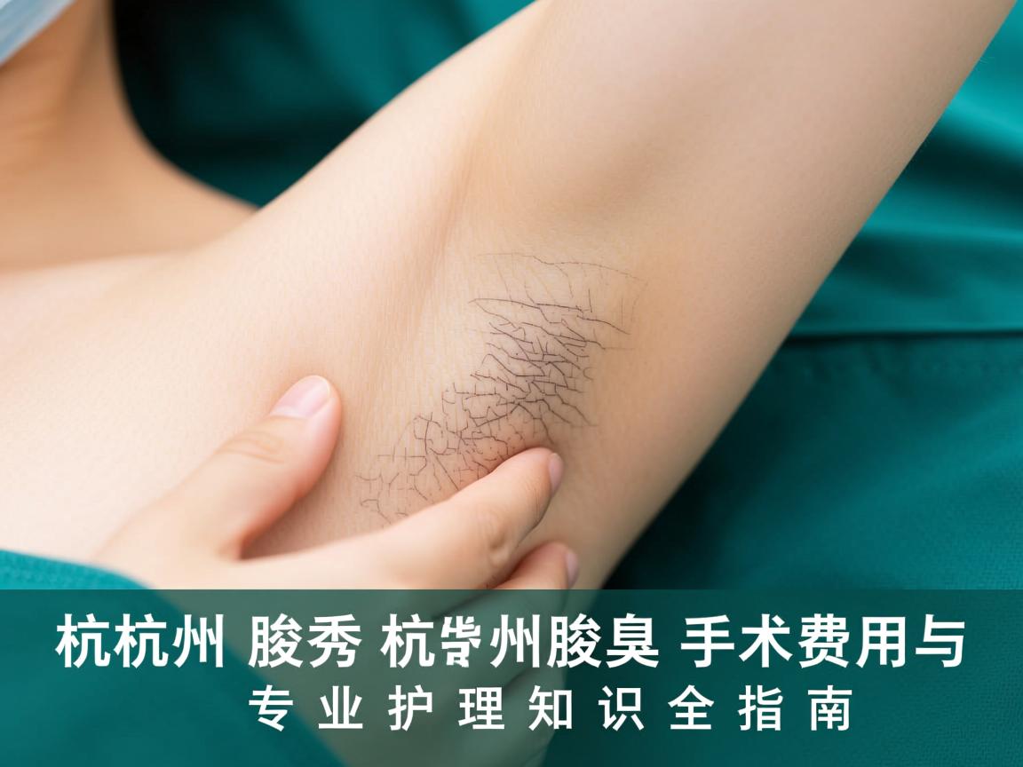 杭州腋秀解析，杭州腋臭手术费用与专业护理知识全指南