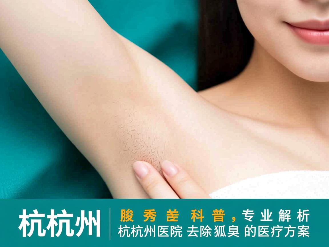 杭州腋秀科普,专业解析杭州医院去除狐臭的医疗方案 杭州腋秀科普,专业解析杭州医院去除狐臭的医疗方案