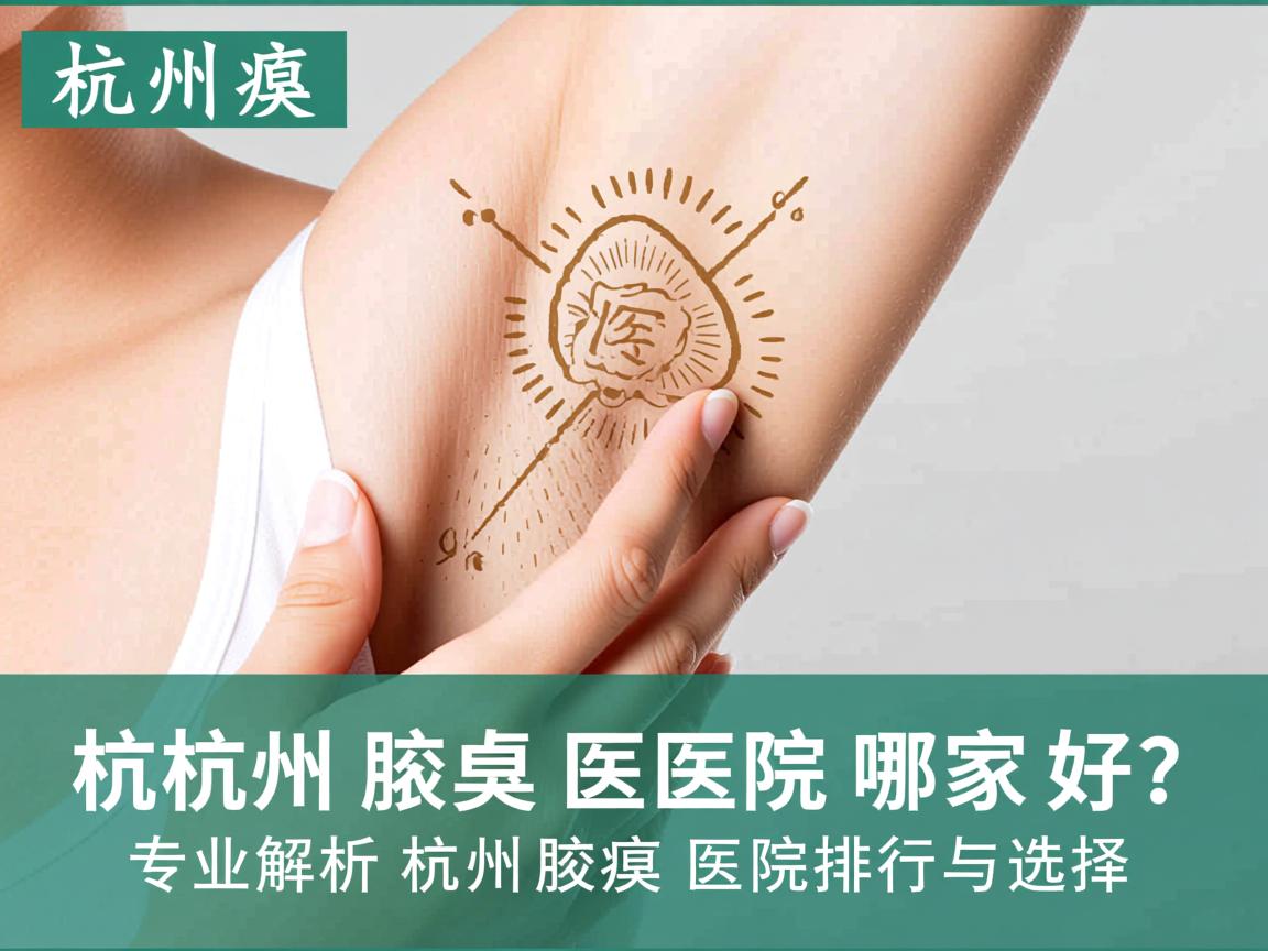 杭州腋臭医院哪家好？专业解析杭州腋臭医院排行与选择