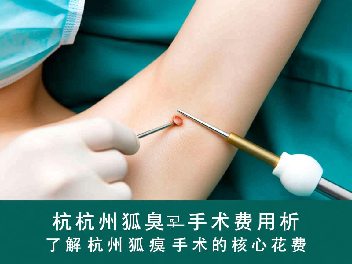 杭州狐臭手术费用解析，了解杭州狐臭手术的核心花费