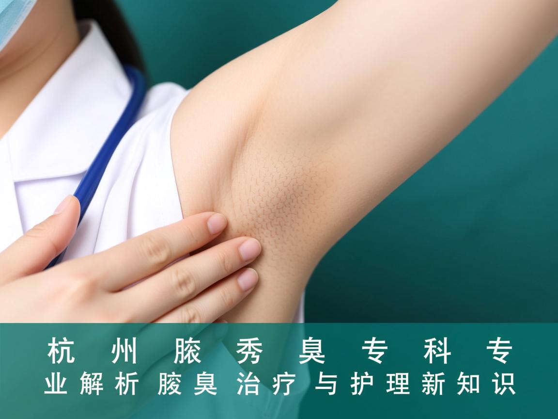 杭州腋秀腋臭专科，专业解析腋臭治疗与护理新知识
