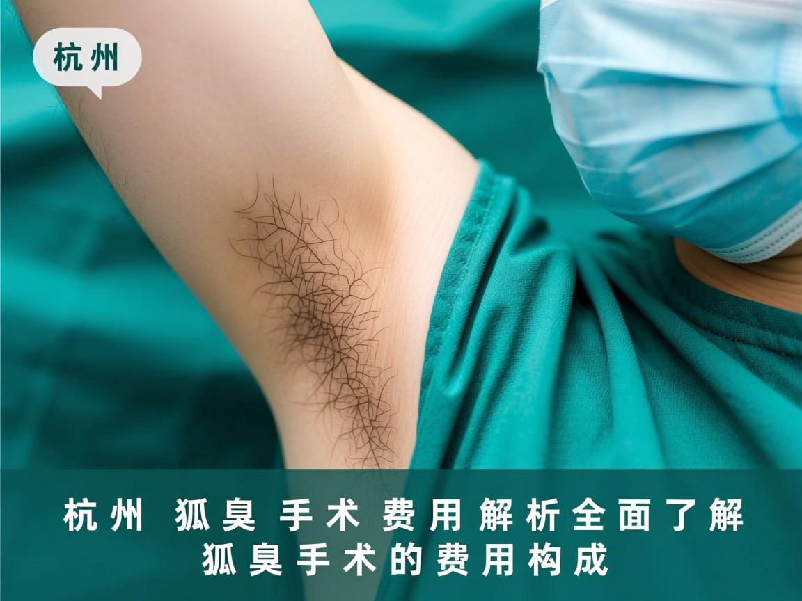 杭州狐臭手术费用解析，全面了解狐臭手术的费用构成
