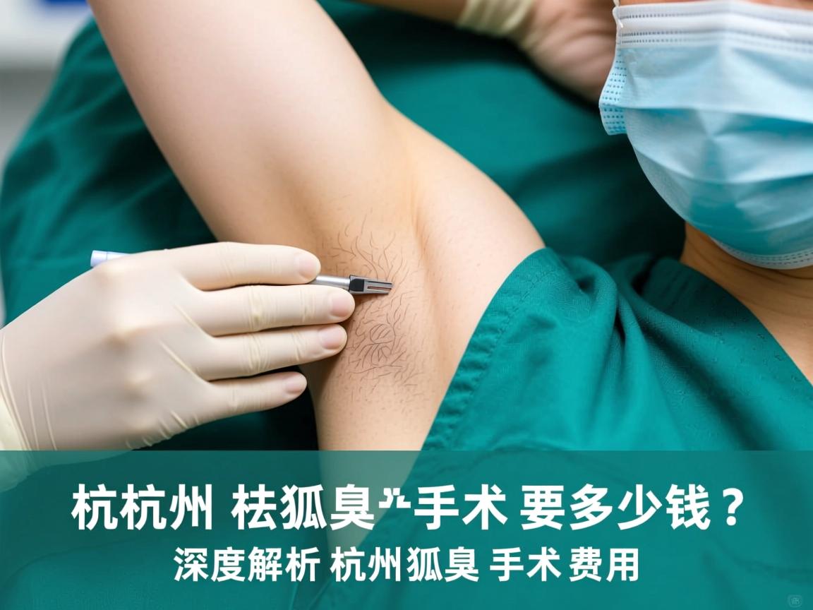 杭州祛狐臭手术要多少钱?深度解析杭州狐臭手术费用 杭州祛狐臭手术要多少钱?深度解析杭州狐臭手术费用