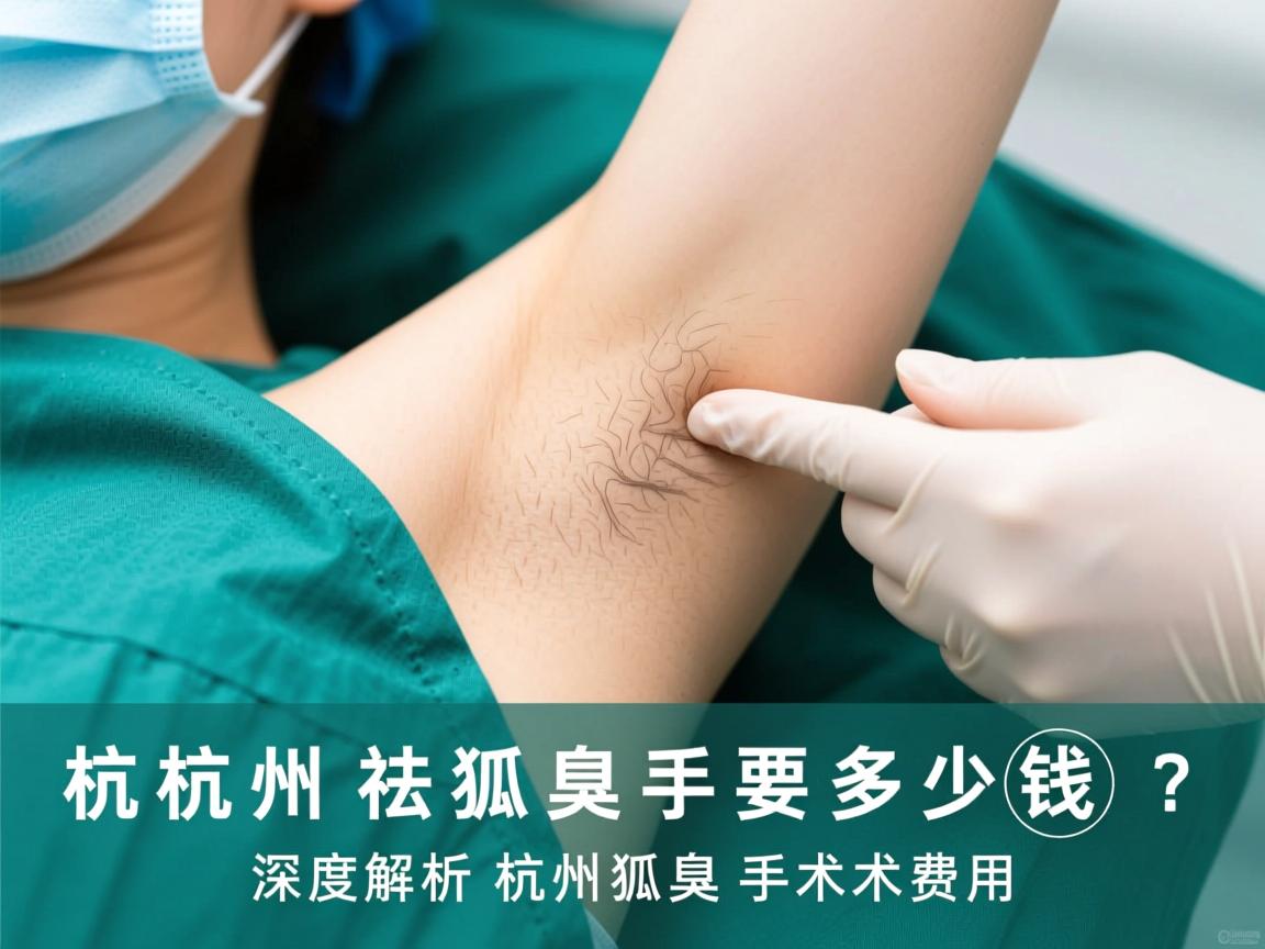 杭州祛狐臭手术要多少钱?深度解析杭州狐臭手术费用 杭州祛狐臭手术要多少钱?深度解析杭州狐臭手术费用