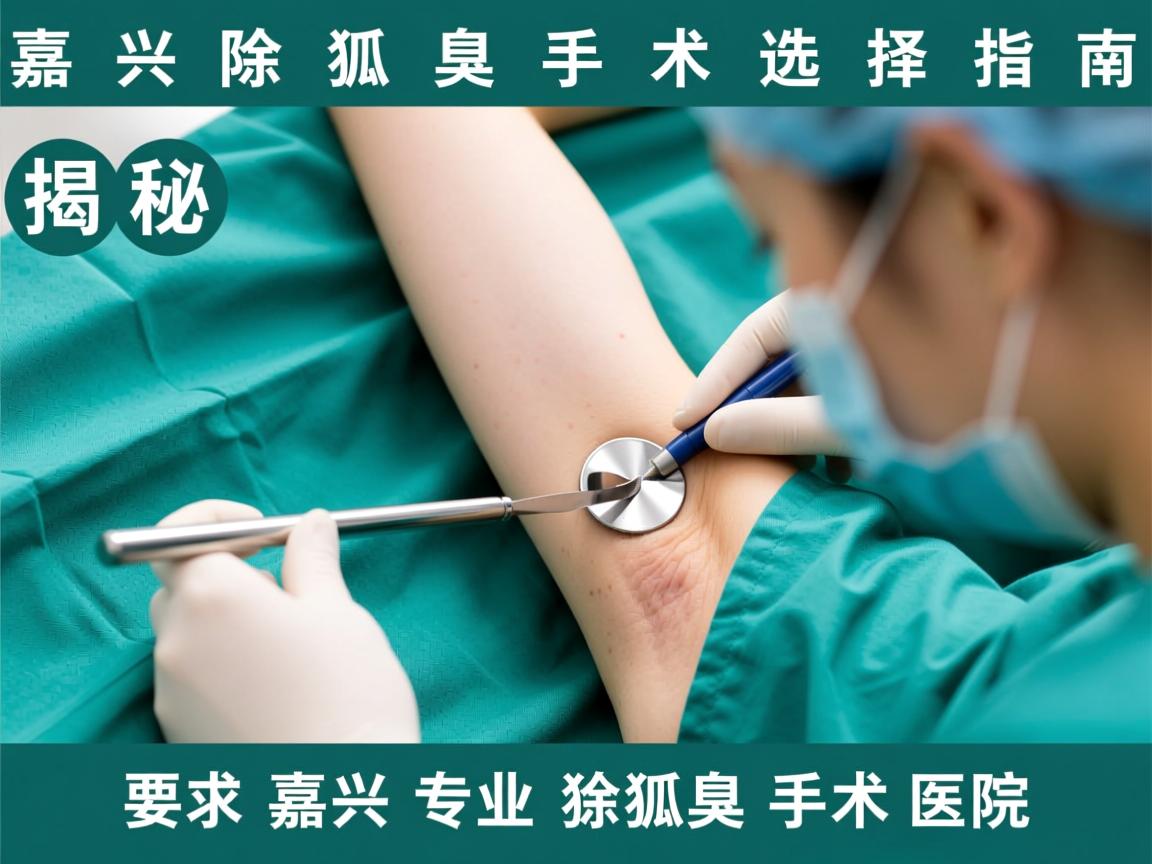 嘉兴除狐臭手术选择指南,揭秘嘉兴专业除狐臭手术医院 嘉兴除狐臭手术选择指南,揭秘嘉兴专业除狐臭手术医院