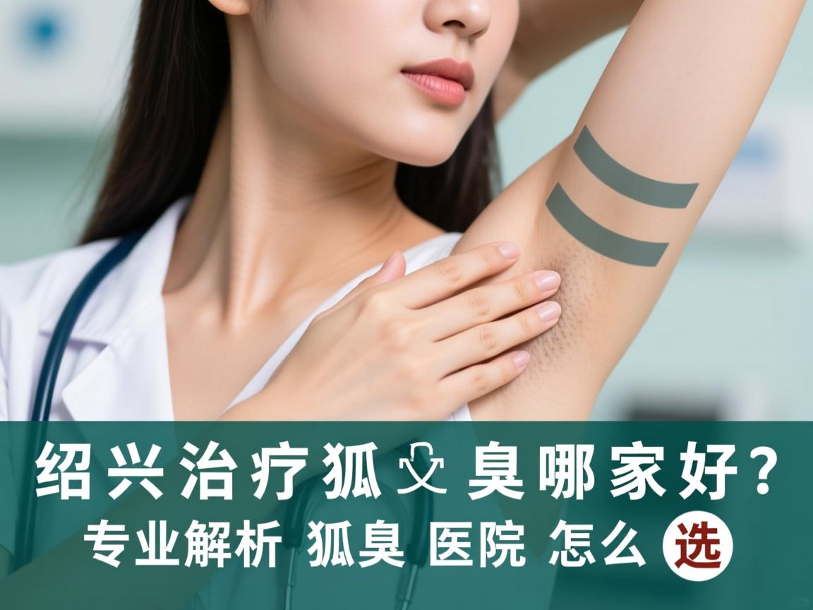绍兴治疗狐臭哪家好？专业解析狐臭医院怎么选